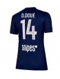 Billige Paris Saint-Germain Desire Doue #14 Hjemmedrakt Dame 2025-26 Kortermet